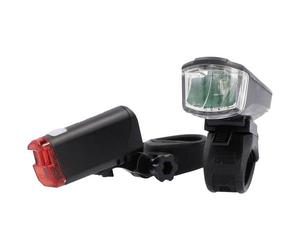 FISCHER FAHRRAD 50760 Kit illuminazione bicicletta LED (monocolore) a batteria