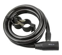 FISCHER FAHRRAD 85848 Lucchetto a cavo Nero Lucchetto a chiave