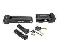 FISCHER FAHRRAD 85852 Lucchetto pieghevole Nero Lucchetto a chiave