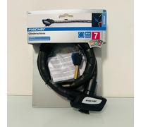 Fischer 85861, Bicicletta 85861-Serratura a Catenella, Colore: Nero Unisex-Adulto, 90 cm