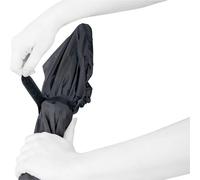 FISCHER Custodia protettiva per display e manubrio, in poliestere nero, protezione da umidità, polvere e sporco, per manubrio fino a 80 cm di lunghezza
