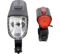FISCHER FAHRRAD Kit illuminazione bicicletta TWIN-60/30/15 LED (monocolore)