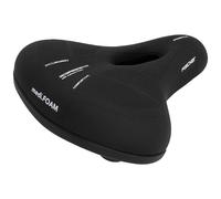 Sella fischer fahrrad r e med memory foam nero