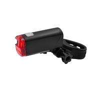 Fischer Fanale Posteriore per Bicicletta, 85364, a LED, Funzionamento a Batteria, Colore: Nero Unisex-Adulto, 1