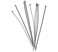 Fischer Fascette Stringicavo UBN 2,5 x 200 - Connettori di alta qualità per un facile accoppiamento di cavi e tubi, 100 pezzi, Art. n. 87490
