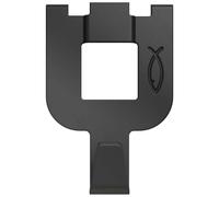 Fischer Fast&Fix Fissa Quadri, Ganci per Cartongesso per Appendere Quadri, Installazione Rapida, Non servono cacciavite e Trapano, 8 Pz 532759, Nero