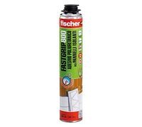 Fischer Fastgrip 800 Schiuma Poliuretanica Espansa per Pistola, Adesivo per Pannelli Isolanti e Cartongesso, 518295