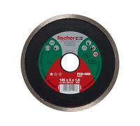 Fischer FCD-CES 125x2,2 DIA Disco da Taglio Diamantato Corona Continua per Taglio Preciso Piastrelle, per Smerigliatrice Angolare, 1 pz