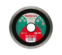 Fischer FCD-CES 180x2,4 DIA Disco da Taglio Diamantato Corona Continua per Taglio Preciso Piastrelle, per Smerigliatrice Angolare, 1 pz