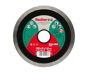 Fischer FCD-CES 180x2,4 DIA Disco da Taglio Diamantato Corona Continua per Taglio Preciso Piastrelle, per Smerigliatrice Angolare, 1 pz