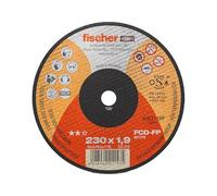 Fischer FCD-FP 230x1,9 INOX Disco da Taglio per Metallo e Acciaio Inox ad Elevate Prestazioni, Tipo 41 Piatto, per Smerigliatrice Angolare, 1 pz