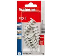 fischer 570348 Tassello in Nylon FID II-Fissaggio in Pannelli isolanti PSE e PU/Blister da 4 Pezzi, Taille unique