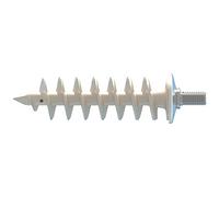 Fissaggio per l'installazione di tubi Fischer M8 90 mm in acciaio 00557777