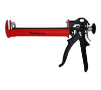 Fischer FIS AC Pistola per Ancorante Chimico in Resina per Cartucce Coassiali da 410 ml, Erogazione Manuale, Metallo