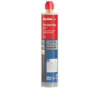 Fischer FIS EM Plus 300 T, Resina Epossidica Ancorante Chimico ad Alte Prestazioni, Tassello Chimico, 300ml