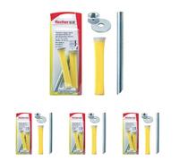 Fischer FIS H 2x Tasselli a Calza e 2x Barre M10 Filettate per Ancorante Chimico, 508301 (Confezione da 4)