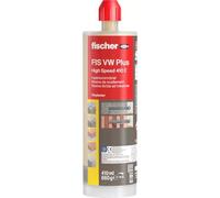 Fischer FIS VW PLUS 410C - Ancorante Chimico Strutturale per Calcestruzzo e Muratura, Cartuccia da 410 ml con 2 Miscelatori, per Pistola da Silicone, Resina Ibrida ad Alte Prestazioni