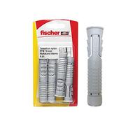 Fischer Fissaggio per Mensola a Scomparsa PFM 10 K in Blister, 4 Tasselli per Murature Piatte e Compatte, 504549