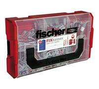 FISCHER fixtainer - Duo Power/duotec assortimento | tasselli Ø 6 mm e 8 mm, 200 pezzi in valigetta