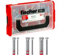 Fischer FixTainer DuoHM, 90 Tasselli per Cavità senza Necessità di Pinza, per Fissaggio di Staffe TV, Pensili su Cartongesso e Pannelli