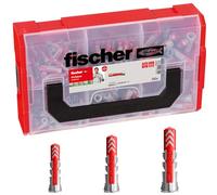 Fischer FixTainer DuoPower, 210 Tasselli Universali, per Fissaggio su Muro Pieno, Mattone Forato, Cartongesso e Calcestruzzo cellulare, 536161