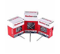 fischer FPF Power-Fast II 670103 - Viti per legno truciolare, 3,5 x 35 mm, testa cilindrica con stella interna TX completamente filettate, zincate blu passivate, confezione da 200