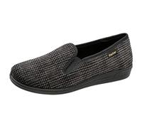 Fischer Frank, Pantofole a Collo Basso Uomo, Grigio (Grauschwarz 662), 40 EU