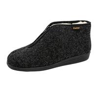 Fischer Frank - Pantofole a Stivaletto Uomo, Nero (Anthrazit 205), 43 EU