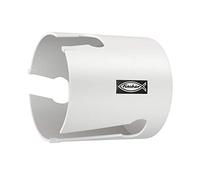 Fischer Fresa a tazza HS-Multi 60 K - Fresa multiforo con taglienti in metallo duro per materiali da costruzione in legno e pannelli, colore bianco, 551362