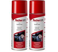 Fischer FTC-SI Silicone Spray, Protegge, Conserva e Isola Permanentemente con buon Effetto Scivolamento, 519663 (Confezione da 2)
