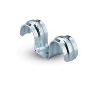 Fischer Gaffetta per tubi BSM, diametro 20 mm doppia gaffetta, 50 pezzi per confezione