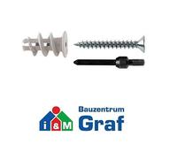 Fischer Gesso Fissaggi Cartongesso Gks con Vite, 50 St 1 Attrezzo #834623