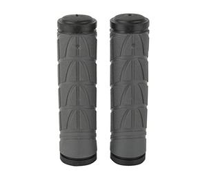 Fischer Grip - Manopole per Manubrio, Grigio/Nero, Taglia Unica