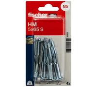 Fischer HM 5 x 65 S K NV Tasselli per vuoti e cavità 65 mm 10 mm 090930 1 KIT