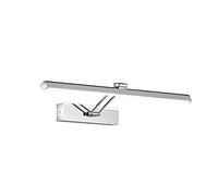 Fischer & Honsel 30127 Luce Bagno Lampada 9W Bianco Caldo Cromato