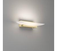 FISCHER & HONSEL Applique LED Bowl TW CCT larghezza 30 cm, ottone FISCHER & HONSEL