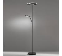 Fischer & Honsel Living lampada da terra LED, 2700-4000 K, 1 x 37 W e 1 x 8 W Ø35 A: 180 cm, 40318, Living; Dent [Lampade per Interni > Faretti da Soffitto]