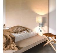 Fischer & Honsel Function lampada da parete E27 e LED, 2700 K, 1 x 40 W e 1 x 4 W La: 16 A: 28 P: 26 cm, 30314, Function; Dreamer [Lampade per Interni > Lampade a Parete]