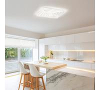 Fischer & Honsel CCT lampada a soffitto LED 1 x 50 W e 1 x 5,5 W La: 50 P: 7,6 cm, 21230, CCT; Hero [Lampade per Interni > Lampade a Soffitto]