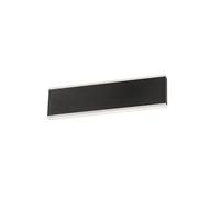 Fischer & Honsel Lampada da parete, Muur, colore nero, lunghezza: 30,50 cm, larghezza: 8,00 cm, sporgenza parete: 5,00 cm, con interruttore, 1 LED da 8,5 Watt, 2700 K, 1200 lm, EEG: F | 30534