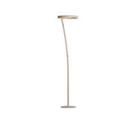 FISCHER & HONSEL Lampada LED da pavimento Sirko, color sabbia, altezza 177 cm, metallo, CCT FISCHER & HONSEL