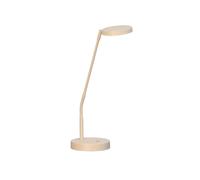 FISCHER & HONSEL Lampada LED da tavolo Sorento, altezza 48 cm, color sabbia, metallo, CCT FISCHER & HONSEL