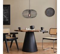 Fischer & Honsel Living lampada a sospensione, E27, 60568, Living; Mocca [Lampade per Interni > Lampade a Sospensione]