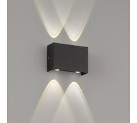 Fischer & Honsel Nairobi lampada a parete, LED, 30378, Nairobi; Function [Lampade per Esterni > Lampade a Parete]