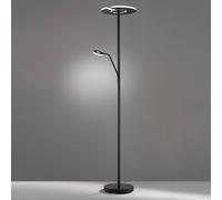 Fischer & Honsel Living lampada da terra LED, 2700-4000 K, 1 x 37 W e 1 x 8 W Ø35 A: 180 cm, 40318, Living; Dent [Lampade per Interni > Faretti da Soffitto]
