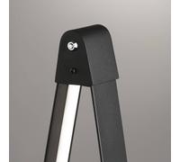 FISCHER & HONSEL Fenga lampada LED da pavimento dimmer CCT nero FISCHER & HONSEL