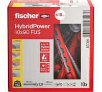 Fischer HybridPower 10x90 tasselli tasselli ad alte prestazioni nylon...
