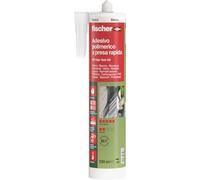 Fischer KD High Tack Sigillante Adesivo ad Altissima Presa Iniziale, Incolla e Sigilla, Forte e Veloce, Bianco