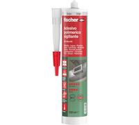 Fischer KD ULTRA 60 Grigio, Sigillante Adesivo Extra Forte MS Polimerico - Resistente agli Agenti Atmosferici, Colla Multimateriale, per Interni ed Esterni, Verniciabile e Levigabile - 290 ml