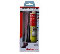 fischer - Kit di sigillatura per scaldabagno - 1 cartuccia da 300 ml, 2 punte miscelatori, 4 setacci 16 x 130, 4 aste filettate 10 x 160, 4 dadi in nylon diam. M10
